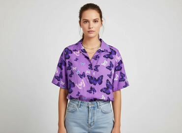 t shirty z kotami: Romwe, Сорочка жіноча, розмір S