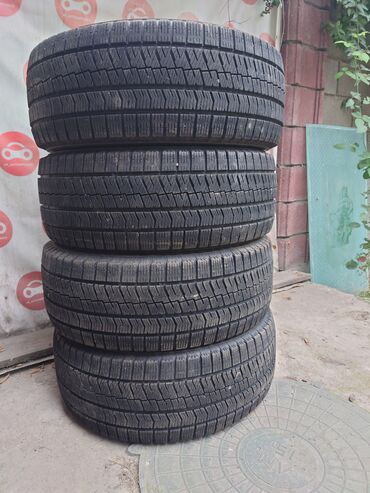 2107 балон: Шины 215 / 55 / R 16, Зима, Б/у, Комплект, Легковые, Япония, Bridgestone