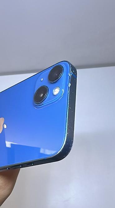 iphone 13 pto: IPhone 13, Б/у, 128 ГБ, Синий, Коробка, 84 % — 5