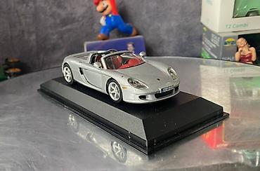 Avtomobil modelləri: Коллекционная модель Porsche Carrera GT Cabriolet type 980 silver — 10