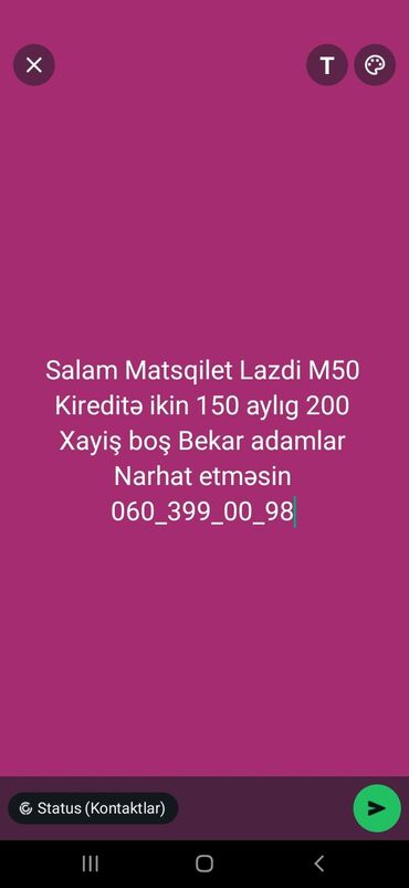 maşın benve: Tufan - M50, 80 sm3, 2022 il