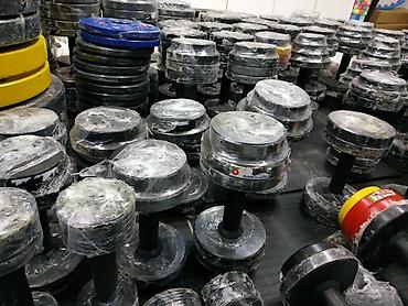 Гантели: Гантели гантель гантельдер железо гантеля Темир гантель блины в — 2