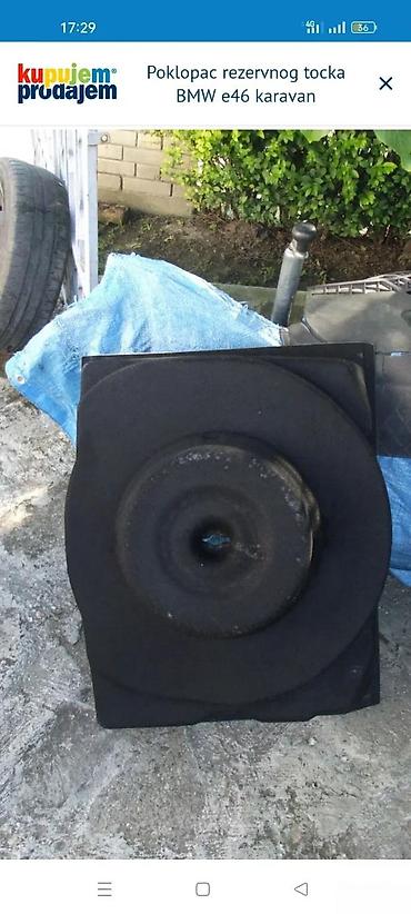 Delovi enterijera: POKLOPAC REZERVNOG TOČKABMW E46 LIMUZINA I KARAVAN | Original — 3