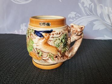 Čaše: Krigla,solja nova,vintaz japanski rad. Perfektan reljefni rad. sve — 1