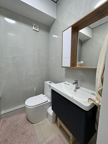 Продажа квартир: 1 комната, 39 м², Асанбай мкр Элитка, 3 этаж, Дизайнерский ремонт — 6