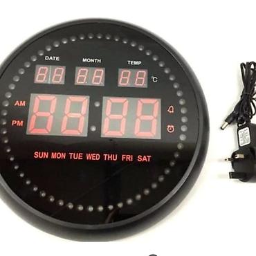 Ev saatları: Elektron divar saatı🔆 🕔Rəqəmsal divar saatları 🔹Saat: AM/PM🕰 ☑️Ölkə — 2