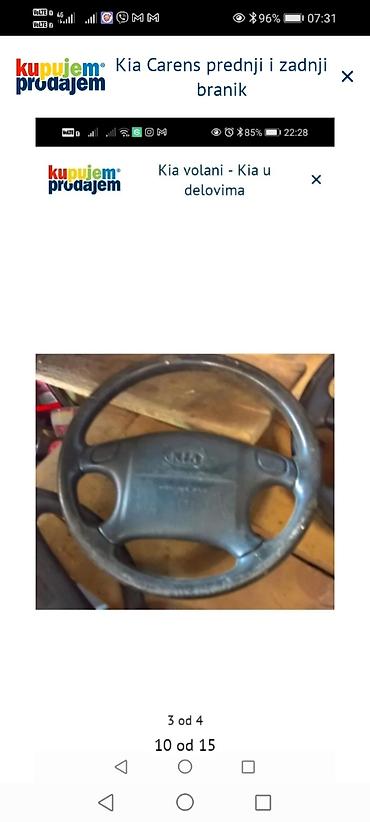 Ostalo: Kia Carens – prednji i zadnji branik - Komplet branika za Kia Carens — 6