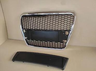 RS MASKA GRILL AUDI A6 C6 (8) HROM | Prednja maska grill resetka RS