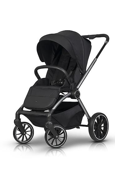 rider papuce: EUROCART Easy Go Giro 2u1 kolica za bebe – Ebony Black SKU — 2