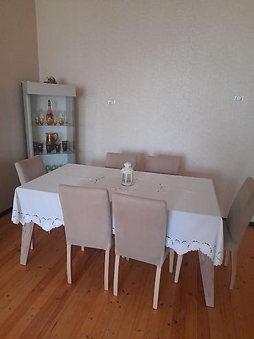 bufet: Qonaq otağı üçün, Yeni, Açılan, Dördbucaq masa, 6 stul — 3