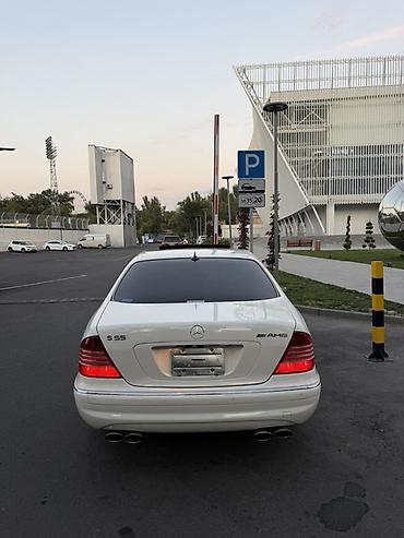 ниже: Mercedes-Benz S-class AMG: 2004 г., 5.5 л, Автомат, Бензин, Седан — 6