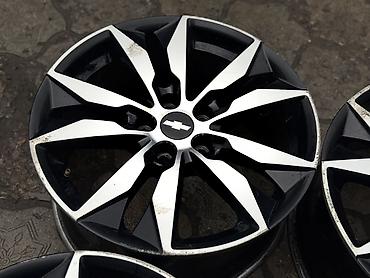 Диски: Литые Диски R 18 Chevrolet, Комплект, отверстий - 5, Б/у — 6