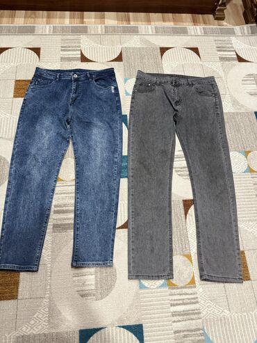Брюки: Продаю мужские джинсы почти новые 1-2 выход размер 36 качество
