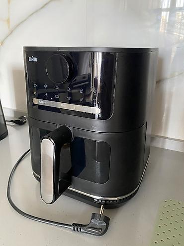 Braun Air Fryer Cəmi 2–3 dəfə istifadə olunub, tam işlək