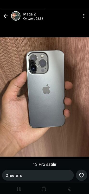 Honor: IPhone 13 Pro, Matte Space Gray, Face ID