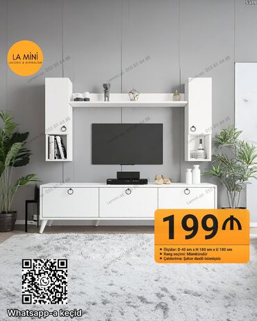 стеклянная подставка под телевизор: Düz TV altlığı, Polkalı