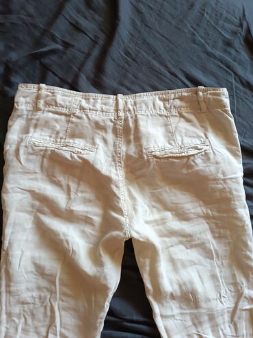 Pantalone: Original MADE IN ITALY® "BLAUMAH"® 100% LANENE Muske Pantalone svetlo — 9