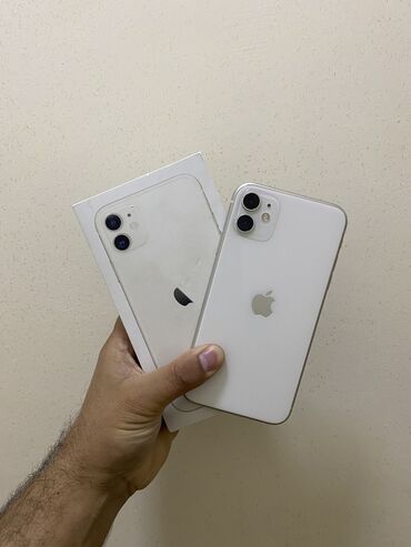 Apple iPhone: IPhone 11, 128 GB, Ağ, Face ID