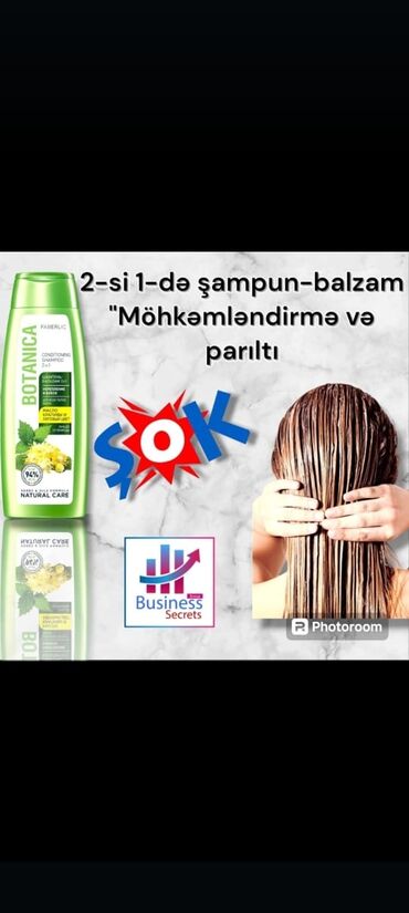 yasil cay kremi istifade qaydasi: Botanika Şampunlarımız 2si 1 də Şampun&Balzam Hər Saça Uyğun