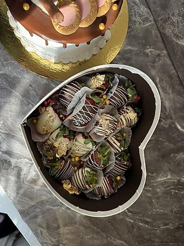 sweet: Клубника в бельгийском шоколаде — наборы и боксы - Крупная свежая — 4