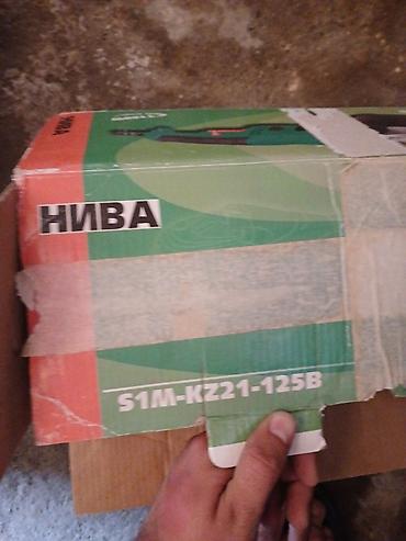 Alətlər: NİVA bucaqslı daşlayıcı (UQŞ) – model S1M-KZ21-125B - Güc: 1100 W - — 4