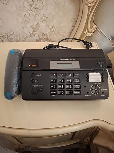 faks: Stasionar telefon Panasonic, Simli, Yeni, Ünvandan götürmə — 1