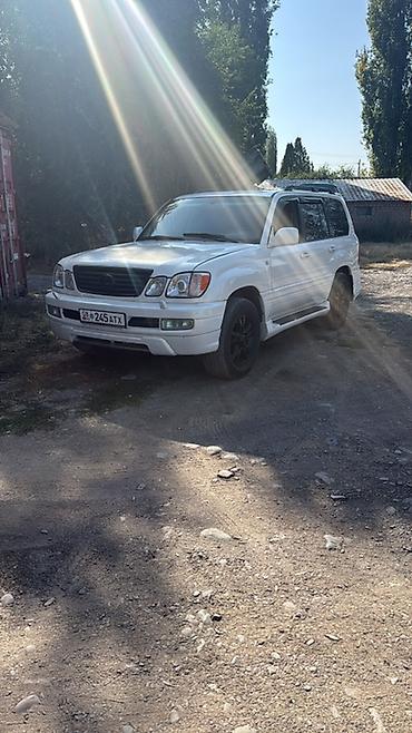 авто киргистан: Lexus LX: 1998 г., 4.7 л, Автомат, Газ, Внедорожник — 2