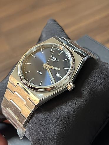 чехол на х: Tissot PRX — швейцарские кварцевые часы с интегрированным стальным — 9