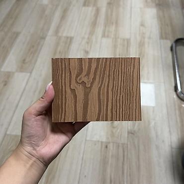 Террасная доска ДПК: Террасная доска (ДПК, пустотелая) с текстурой под древесину - — 3