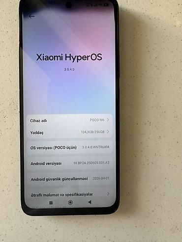 Poco: Poco M6, rəng - Qara, Sensor — 10