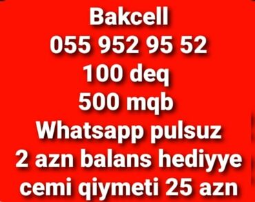 99 bakcell nomreler in Azərbaycan | SİM-KARTLAR: Nar ve bakcell nomrelerin online satisi cox ucuz ve serfeli nomreler