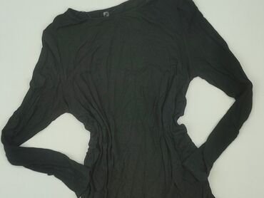 czarne eleganckie bluzki plus size: Tunika damska, rozmiar L