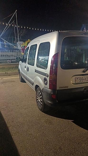 Транспорт: Renault Kangoo miniven - Kuzov: ağ rəng, sürüşən yan qapı, geniş yan — 2