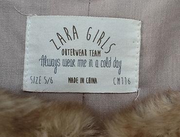 paltolar 2024: Palto, Qız üçün, 5 - 6 yaş, Zara Kids — 3
