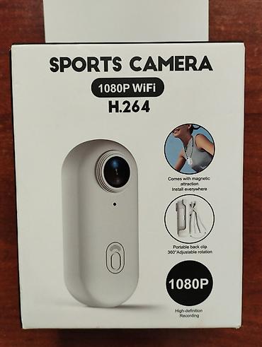 magic 7 lite: 1080P WiFi Thumb Sports Camera - Video: 1080P Full HD, H.264 kodek — 1