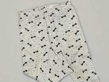 legginsy woskowane z kieszeniami: Legginsy, Fox&Bunny, 9-12 m, stan - Zadowalający
