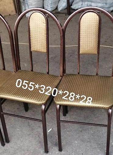 kafe stul: Kafe və restoranlar üçün 4 nəfərlik 6 nəfərlik 8 nəfərlik stul və — 10