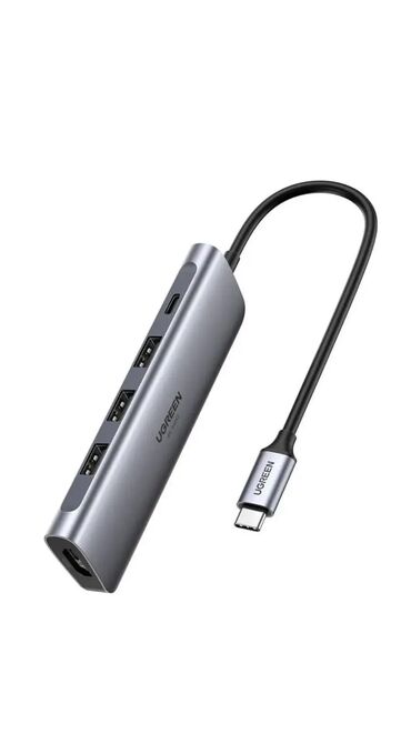 adapter: USB Адаптер-Хаб UGREEN (USB DOCK ADAPTER) CM136 1. Новый 4к 60Гц цена