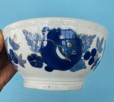 Kasalar: Kasalar, 6 ədədli dəst, rəng - Göy, Farfor, SSRİ — 3