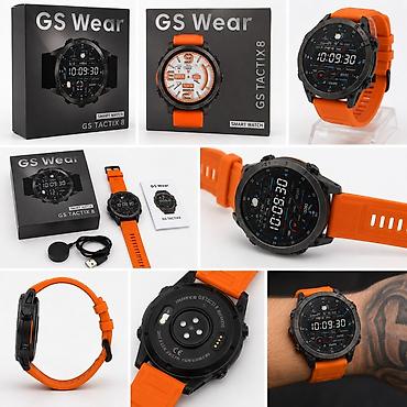 часы тактические: GS Wear GS TACTIX 8 / GS FENIX 8X — умные часы с круглым дисплеем и — 1