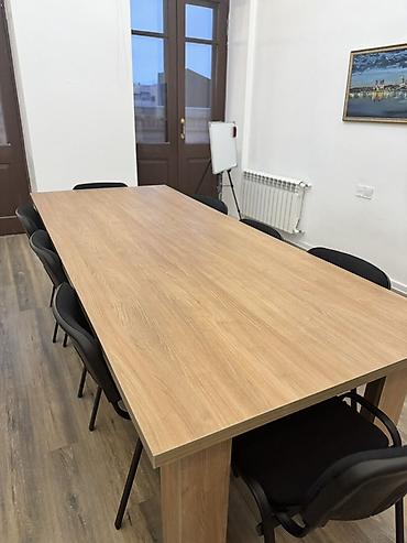 tel masa: Yeni, Açılmayan, Dördbucaq masa, 8 stul — 4