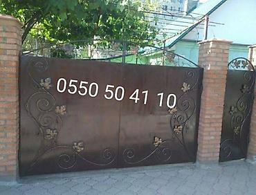 Листы для дверей: КРАСИМ ВОРОТА навесы детские площадки Красим ворота - после — 15