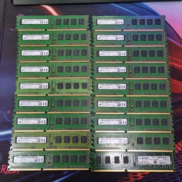 Блоки питания: Оперативная память, Новый, Crucial, 4 ГБ, DDR3, 1600 МГц, Для ПК