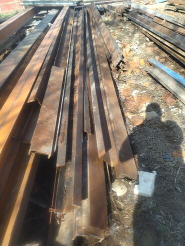 Металлопрокат: круглые трубы: Продаю б/у СССР трубы длина от 2 метра до 7 метров цена 55 сом за 1 кг — 5