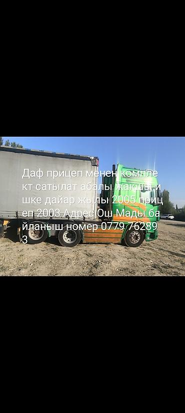 Тягач, DAF, 2005 г., Тентованный — 1