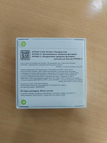 Qulaqcıqlar: Yeni Simsiz (Bluetooth) Qulaqcıqlar, Apple, rəng - Ağ — 2