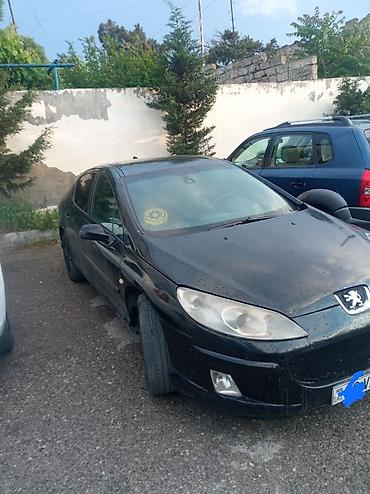 Peugeot 407, sedan, qara rəng. - Kuzov: 4 qapı, qara tünd şüşələr