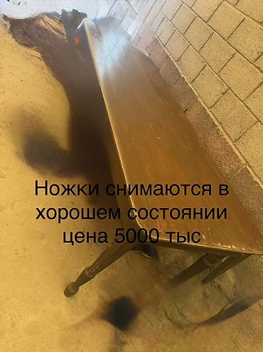 стол садовый: Большой деревянный стол для кухни или для зал можно состояние — 1