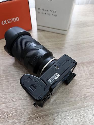 aphone xr: Sony α6700 с объективом Tamron 17–70mm F/2.8 Di III-A VC RXD (байонет — 6