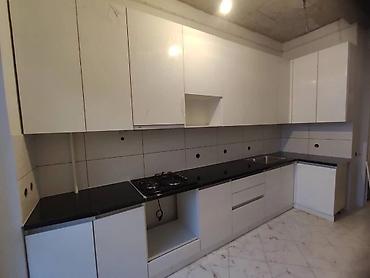 Кухонные гарнитуры: Кухонный гарнитур, Новый, цвет - Серый, ДСП, Бесплатная доставка — 8